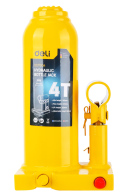 DELI υδραυλικός γρύλος μπουκάλας DQ71004 έως 4 τόνοι 37cm κίτρινος
