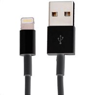 Simply Καλώδιο Data USB to Lightning USB 1,5m Μαύρο