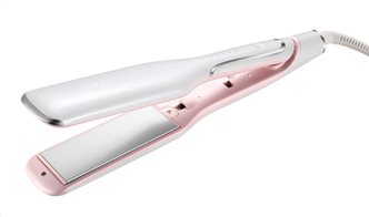 HTC ισιωτική μαλλιών JK-7053 120-200° 50W λευκή-ροζ