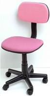 Velco Καρέκλα Παιδική Γραφείου Ροζ