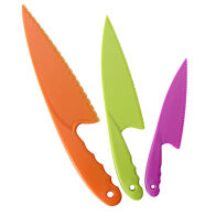 Μαχαίρι παιδικό Πλαστικό σετ 3 τεμαχίων