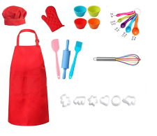 Παιδικό Σετ Εργαλείων Μαγειρικής/Ζαχαροπλαστικής 30 τεμαχίων