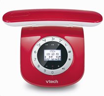 Ασύρματο τηλέφωνο Vtech LS1750 τεχνολογίας DECT/GAP Κόκκινο