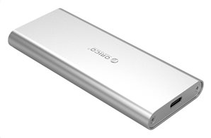 ORICO θήκη για Μ.2 B key SSD M2G-C3 USB 3.1 5Gbps 2TB ασημί