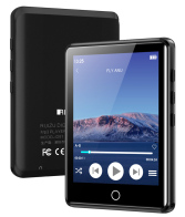 RUIZU MP3 player M6 με οθόνη αφής 2.8" 8GB ελληνικό μενού μαύρο