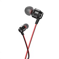 HOCO M85 Platinum sound universal earphone με μικρόφωνο magic black night