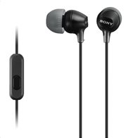 Sony Handsfree Ακουστικά MDR-EX15AP Μαύρο