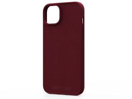 MOB NJORD IPHONE 15 PLUS CASE SUEDE MAGSAFE RED