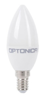 OPTONICA LED λάμπα candle C37 1430 8W 2700K 710lm E14