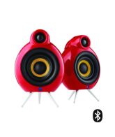 PODSPEAKERS MICROPOD BLUETOOTH SYSTEM RED HIGH GLOSS