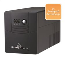 POWERTECH UPS Line Interactive PT-1500 1500VA 900W