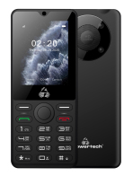 POWERTECH κινητό τηλέφωνο Milly Big II 2.4" με φακό μαύρο