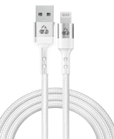 Powertech Καλώδιο USB σε Lightning PTR-0126 12W 2.4A Copper 1m Λευκό