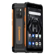 Hammer Iron 4 Dual SIM 4GB/32GB Ανθεκτικό Smartphone Black/Orange