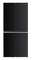Tesla Ψυγείο Ντουλάπα Total NoFrost Υ180xΠ79.5xΒ73.5εκ. Μαύρο