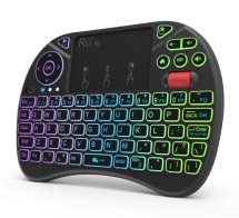 RIITEK ασύρματο πληκτρολόγιο Mini X8 με touchpad RGB backlit 2.4GHz