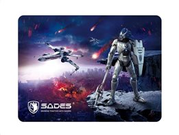 SADES Gaming Mouse Pad Lightning Low Friction Rubber base 350 x 260mm