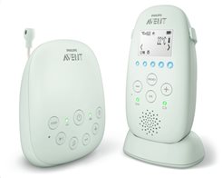 Philips Avent Ενδοεπικοινωνία Μωρού με Ήχο 330m Εμβέλεια SCD721/26 με Φωτάκι Νυκτός και Μέτρηση Θερμοκρασίας