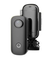 SJCAM mini action camera C100+ 4K 15MP Wi-Fi αδιάβροχη μαύρη