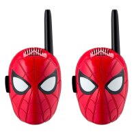eKids Spiderman Σετ 2 Walkie Talkies για παιδιά με εμβέλεια 150 μέτρων (SM-202) (Κόκκινο/Μαύρο)