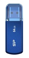 SILICON POWER USB Flash Drive Helios 202 64GB USB 3.2 μπλε