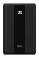 SILICON POWER power bank QP55 10000mAh USB & USB-C 22.5W LCD μαύρο