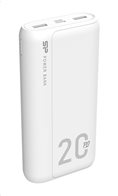 SILICON POWER power bank QS15 20000mAh 2x USB & USB Type-C 18W λευκό