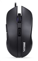 Philips Eνσύρματο Gaming Ποντίκι 6 Πλήκτρα SPK9313 2400DPI Μαύρο