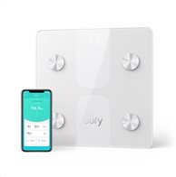 Eufy Ψηφιακή Ζυγαριά με Λιπομετρητή & Bluetooth με 12 Μετρήσεις Smart Scale C1 Λευκή 180kg