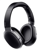 USAMS bluetooth headphones US-YN001 wireless & wired 40mm μαύρα