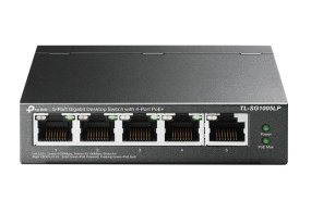 TP-LINK desktop switch TL-SG1005LP 5-Port Gigabit 4x PoE+ Ver. 2.0