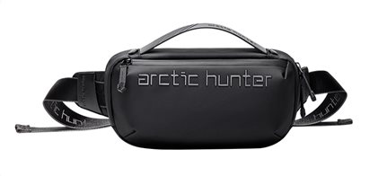 ARCTIC HUNTER τσάντα μέσης Y00020 αδιάβροχη μαύρη