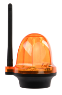 Φάρος για γκαραζόπορτες YET6139 με κίτρινο LED φως 12V 7x8x11cm