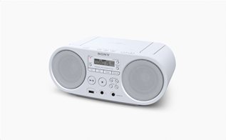 Sony Φορητό Ράδιο/CD ZS-PS50 White
