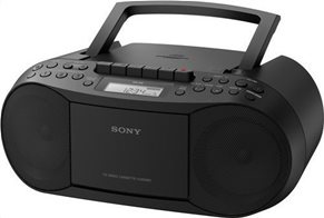 Sony Φορητό Ράδιο/CD CFD-S70 Black