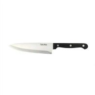 Cook-Shop Μαχαίρι του Σεφ με Μαύρη Λαβή και Ανοξείδωτη Λεπίδα 16cm