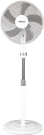 Primo Ανεμιστήρας Δαπέδου 50W με Διάμετρο 40cm 16'' Λευκό-Γκρι PRSF-80446