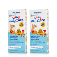 Frezyderm Σετ Baby Sun Care SPF25 Αντηλιακό Γαλάκτωμα για Βρέφη & Παιδιά 2x100ml με Μειωμένη Τιμή