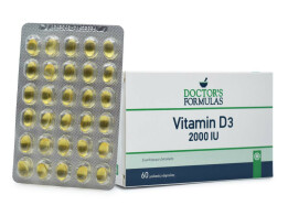 Doctor's Formulas Vitamin D3 Βιταμίνη για Ανοσοποιητικό 2000iu 60 κάψουλες