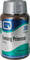 Quest Evening Primrose Oil  Συμπλήρωμα Διατροφής με Έλαιο Νυχτολούλουδου 1000mg 30 κάψουλες