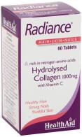 Health Aid Radiance Υδρολυμένο Κολλαγόνο με Βιταμίνη C 1000mg 60 ταμπλέτες