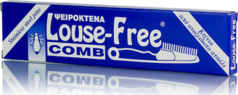 Technofarm Αντιφθειρικό Χτενάκι Louse-free Comb Ατσάλινη Μπλε για Παιδιά