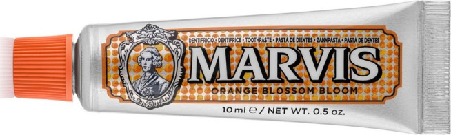 Marvis Toothpaste Orange Blossom Bloom, Οδοντόκρεμα με Άνθη Πορτοκαλιού & Μέντα 10ml