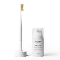 Piuma Smile Box με Vitamin C Οδοντόβουρτσα Medium Pure White, Pure White Οδοντόκρεμα 75ml & Βάση-Ημερολόγιο