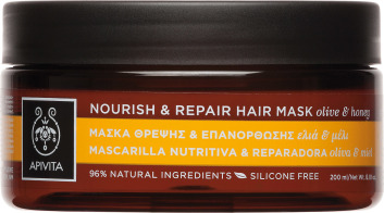 Apivita Μάσκα Μαλλιών Nourish & Repair με Ελιά & Μέλι για Επανόρθωση 200ml