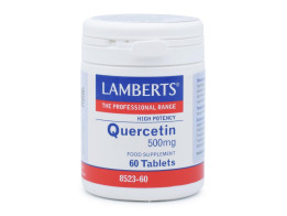 Lamberts Quercetin Συμπλήρωμα Διατροφής Κερσετίνης με Αντιοξειδωτική & Αντιφλεγμονώδη Δράση 500mg, 60tabs
