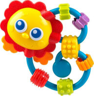Playgro Curly Critters Κουδουνίστρα Λιοντάρι