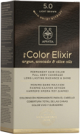 Apivita My Color Elixir 5.0 Light Brown | Μόνιμη Βαφή Μαλλιών 5.0 Καστανό Ανοιχτό