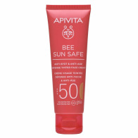Apivita Bee Sun Safe Anti-spot & Anti-age Tinted Αντηλιακή Κρέμα Προσώπου SPF50 με Χρώμα Golden 50ml