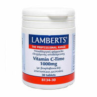 Lamberts Vitamin C Time Βιταμίνη για Ενέργεια & Ανοσοποιητικό 1000mg 30 ταμπλέτες